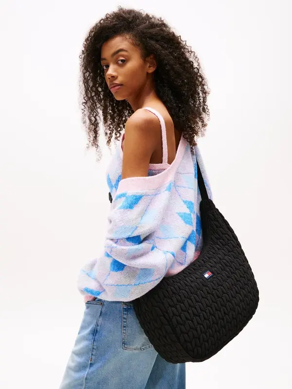 Quilted Leather Crossbody Bag 4 Image
