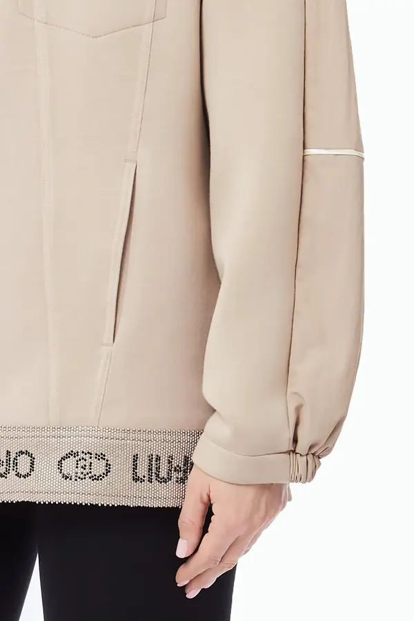 Scuba and nylon jacket 1 Image