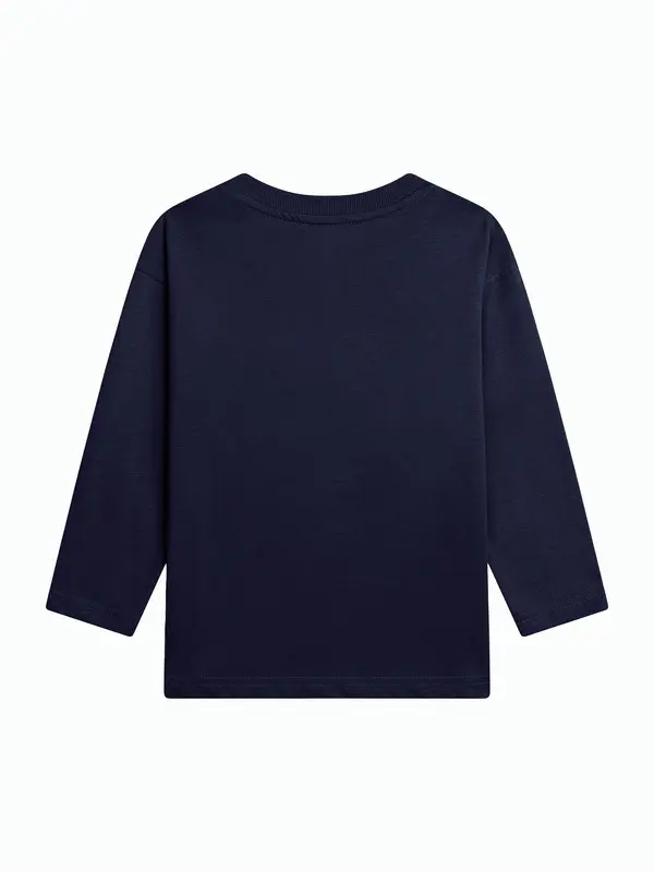 Long-sleeved T-shirt with a bear design 1 Image