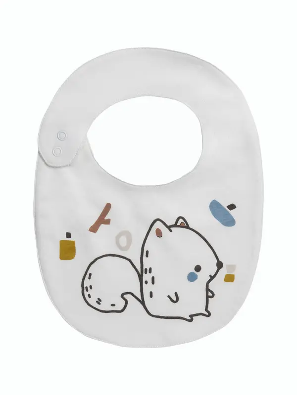 Set of 3 - Animal Print Bibs 1 Image