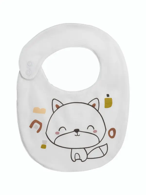 Set of 3 - Animal Print Bibs 3 Image