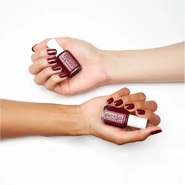 Essie Berry Naughty, Salon-Quality Nail Polish, Vegan formula for flawless coverage, easy-glide brush   1 Image