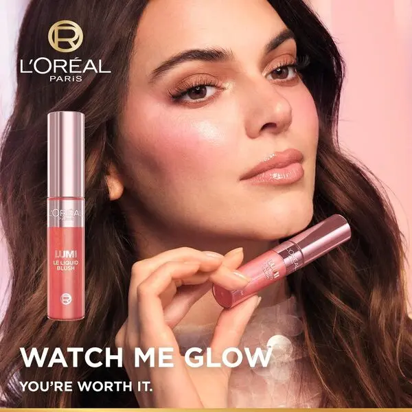 L’Oréal Paris Lumi Le Liquid Blush with a Glowy Radiant Natural Blush Finish, Weightless and Buildable, 11ml 4 Image