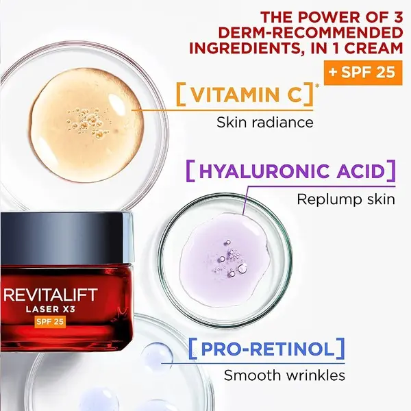 L'Oréal Paris Revitalift Laser Anti - Ageing SPF 25 Day Cream 1 Image
