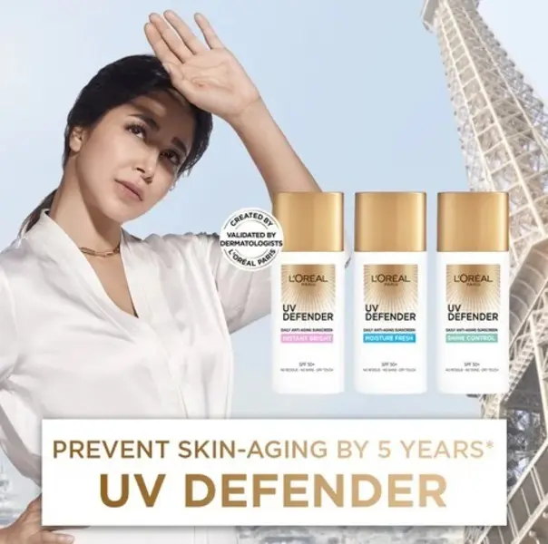 L’Oréal Paris UV Defender Sunscreen SPF50+/PA++++ - Moisture Fresh  3 Image
