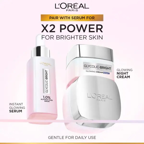L’Oréal Paris Glycolic Bright Glowing Night Cream  2 Image