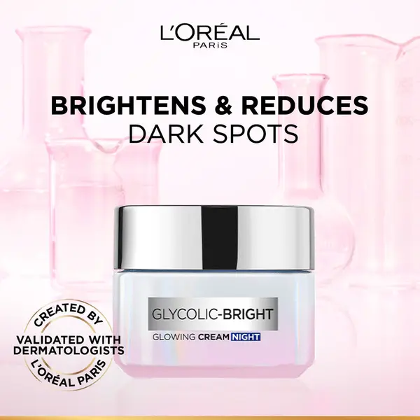 L’Oréal Paris Glycolic Bright Glowing Night Cream  6 Image