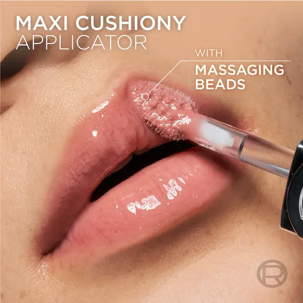 L’Oréal Paris Plump Ambition Hyaluron Lip Oil, 24HR Hydration and Volumizing Shine  8 Image