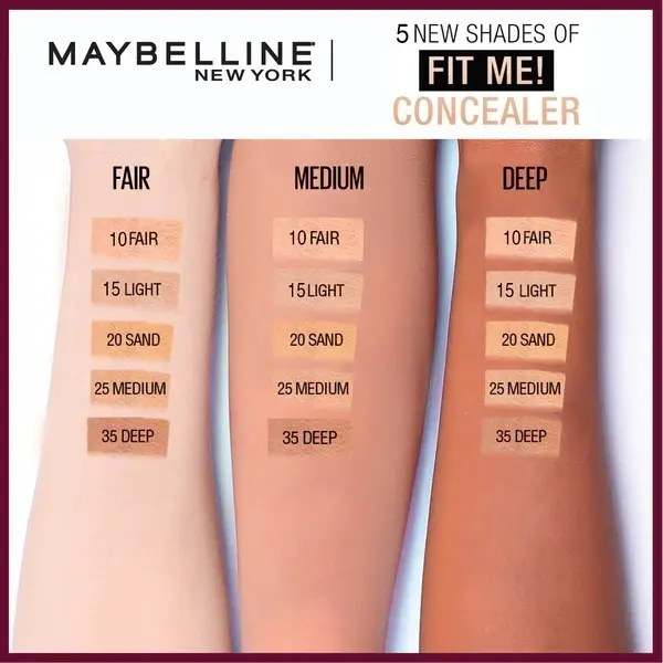 MAYBELLINE NEW YORK -FIT ME CONCEALER 4 Image