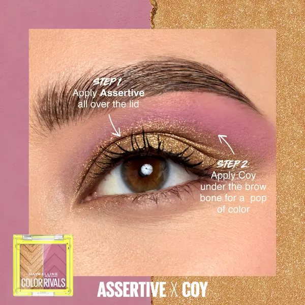 Color Rivals Waterproof Eyeshadow Palette Duo 6 Image