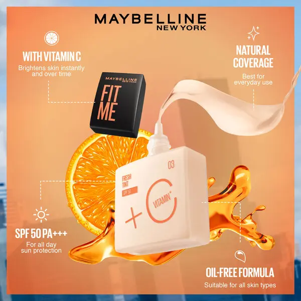 Maybelline Fit Me Fresh Tint SPF50 5 Image