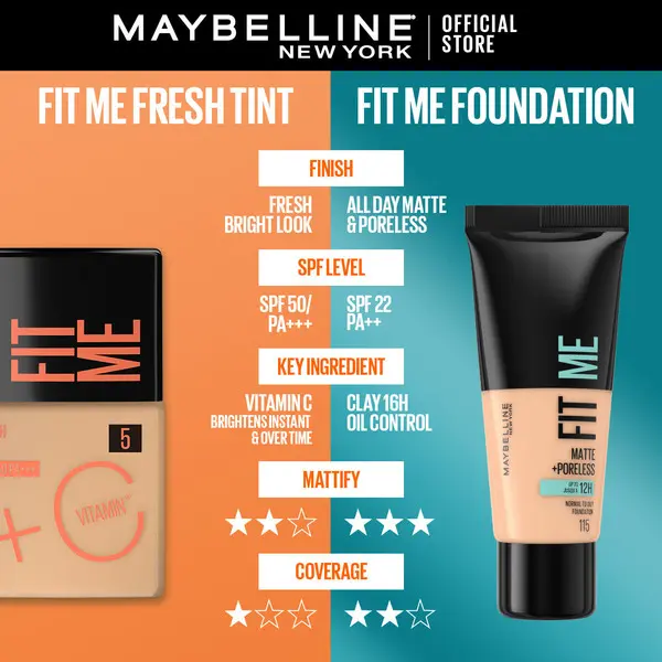 Maybelline Fit Me Fresh Tint SPF50 6 Image