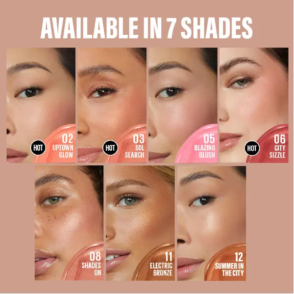 Maybelline New York Sunkisser Multi-Use Liquid Blush And Bronzer  2 Image