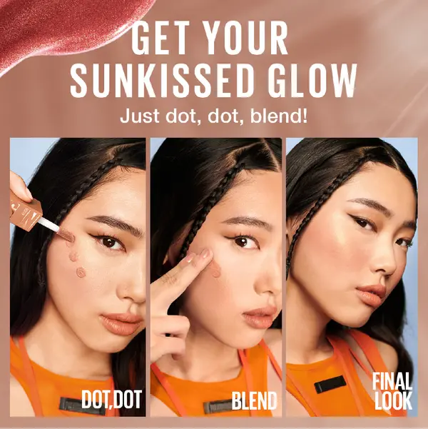 Maybelline New York Sunkisser Multi-Use Liquid Blush And Bronzer  4 Image