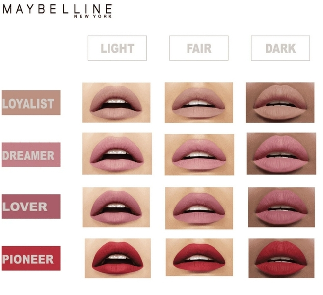 Maybelline New York Super Stay Matte Ink Liquid long lasting Lipstick 4 Image