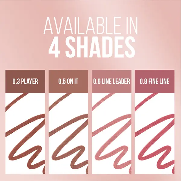 Maybelline New york Lifter Liner Lip Liner Pencil with Hyaluronic Acid and Jojoba Oil 9 Image