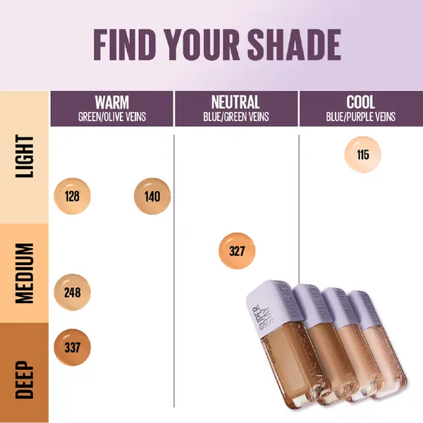 Maybelline New York Super Stay Lumi-Matte, Light As Air Foundation - 30H Longwear 7 Image