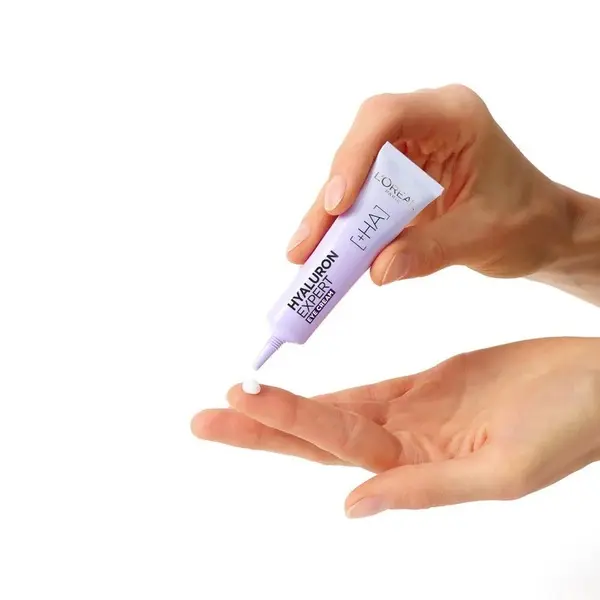 L’Oréal Paris Hyaluron Expert Moisturiser and Anti-Aging Eye Cream with Hyaluronic Acid 15ml 2 Image