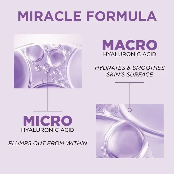 L’Oréal Paris Hyaluron Expert Moisturiser and Anti-Aging Eye Cream with Hyaluronic Acid 15ml 4 Image