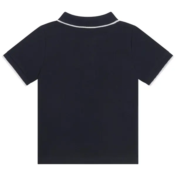 Cotton piqué short sleeves polo-shirt 2 Image