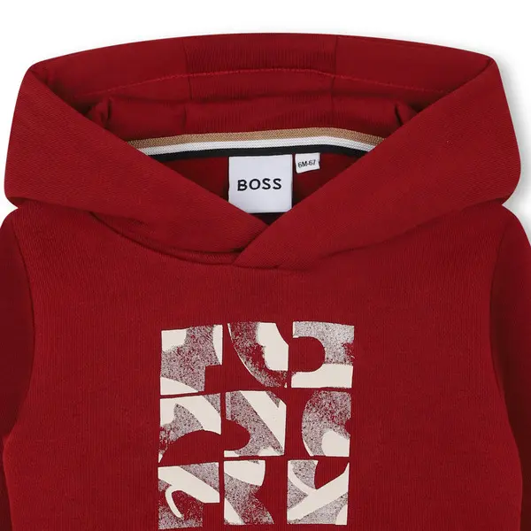 Cotton Hooded Sweatshirt 1 Image