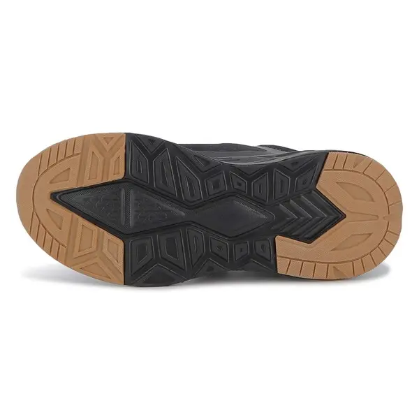 Logo Print Leather Trainers with chuncky sole 3 Image