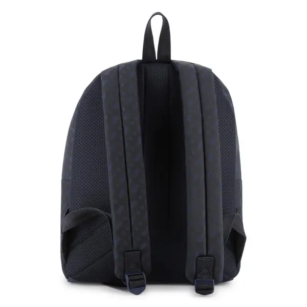 "double B" allover print Backpack Bag 4 Image