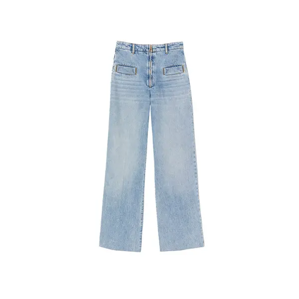 High waist Wide-leg jeans 1 Image