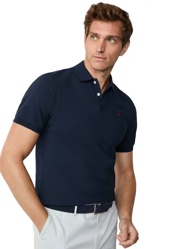 Slim Fit Short Sleeve Pique Polo 2 Image