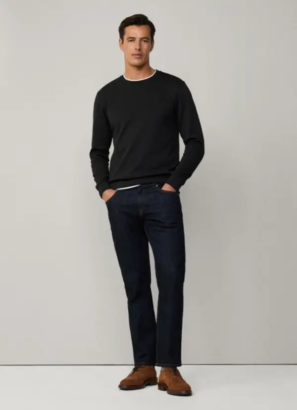 Double Knit Crew-Neck Sweater 2 Image