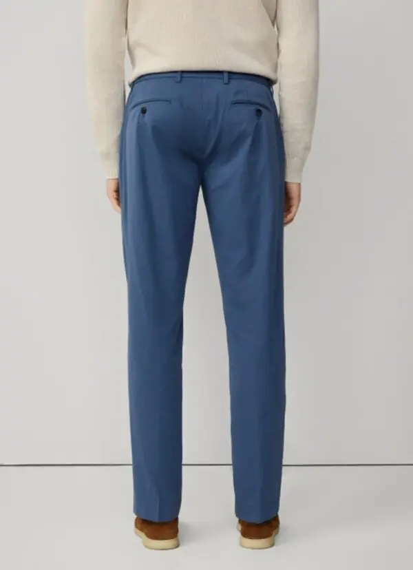 Cotton Linen Drawstring Trousers 3 Image