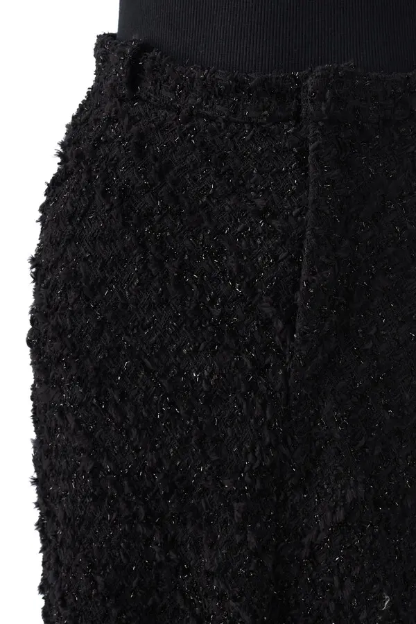 Tweed Midi Skirt 1 Image