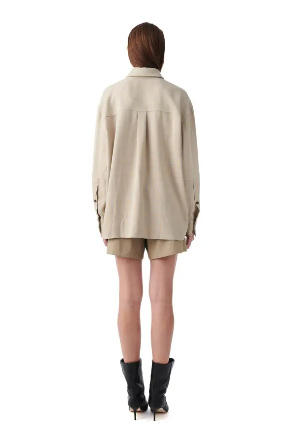 Long Sleeves oversized Shirt 3 Image