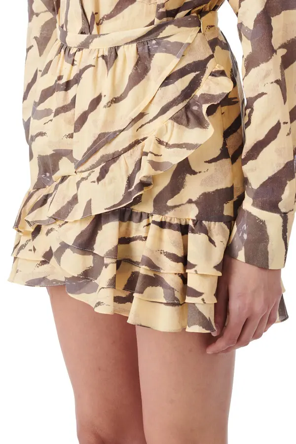 Printed Short skirt 2 Image