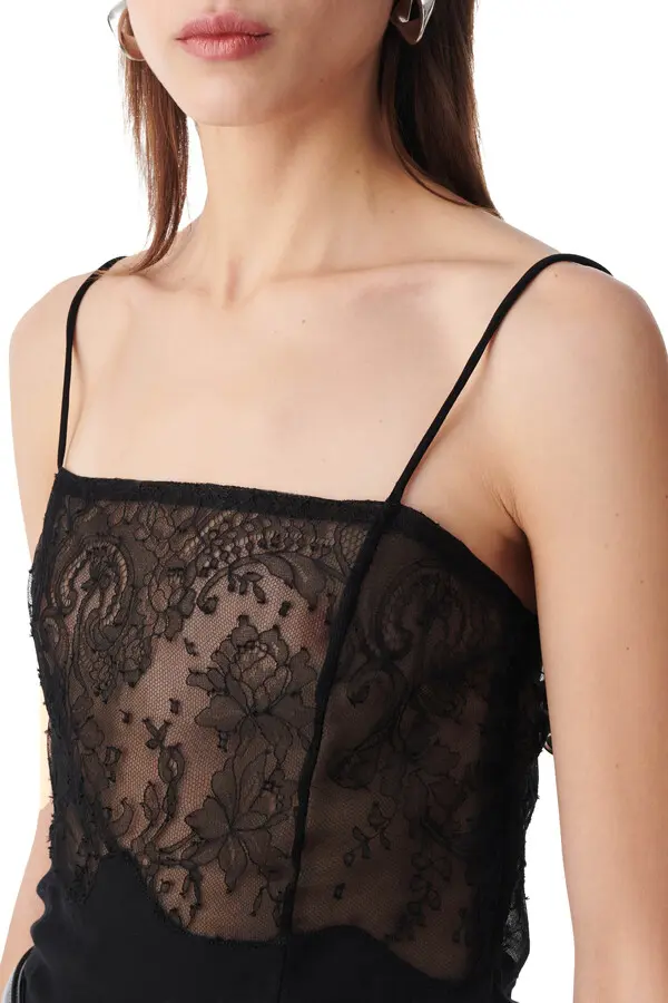 TRANSPARENT LACE TOP 1 Image