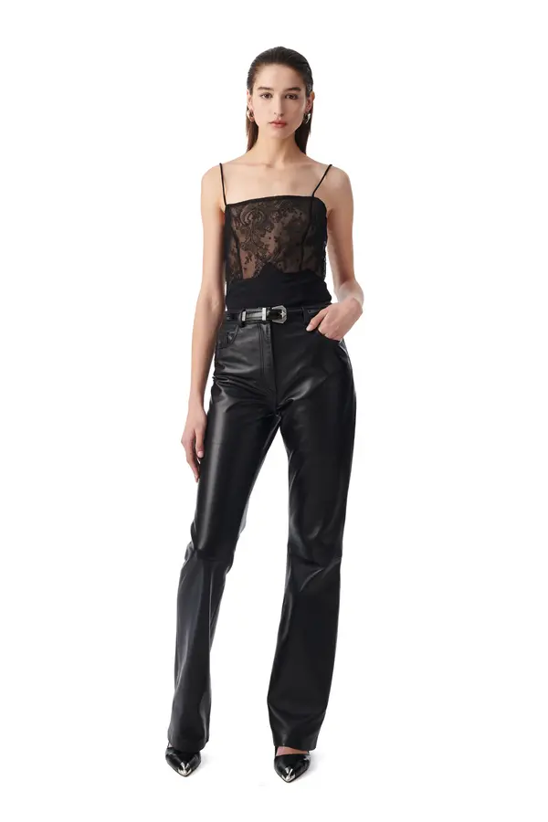 TRANSPARENT LACE TOP 2 Image