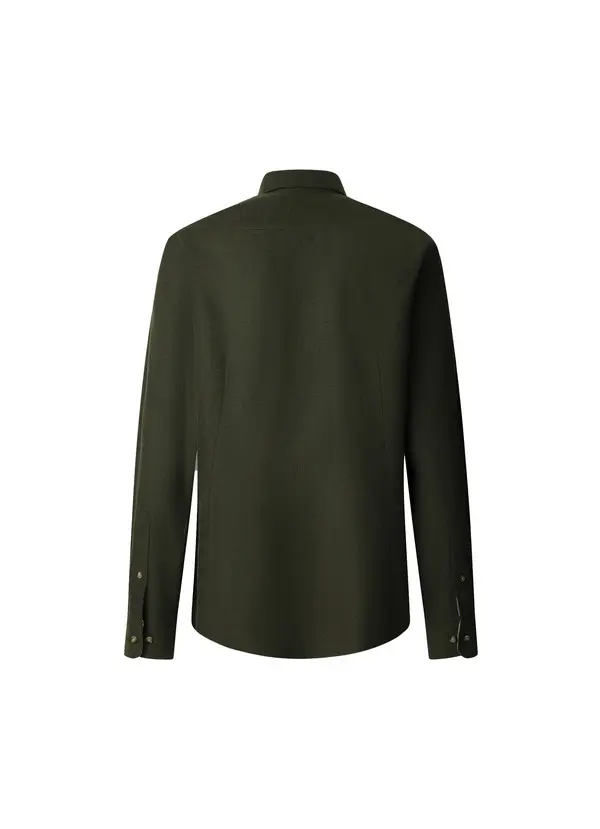 Tailored Fit Multi Trim Flannel Shirt 1 Image