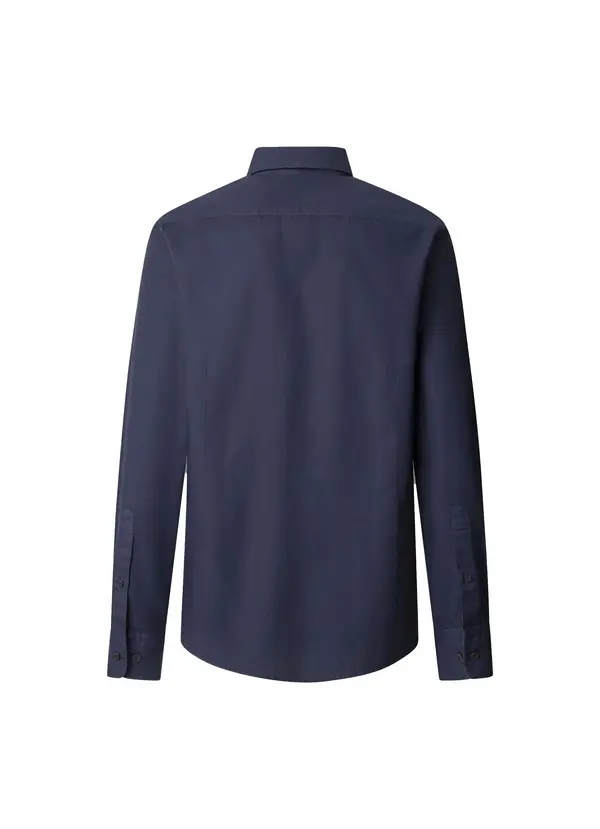 Tailored Fit Garment Dyed Oxford Shirt 1 Image