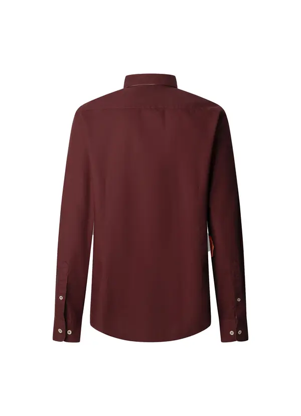 Tailored Fit Garment Dyed Oxford Shirt 1 Image