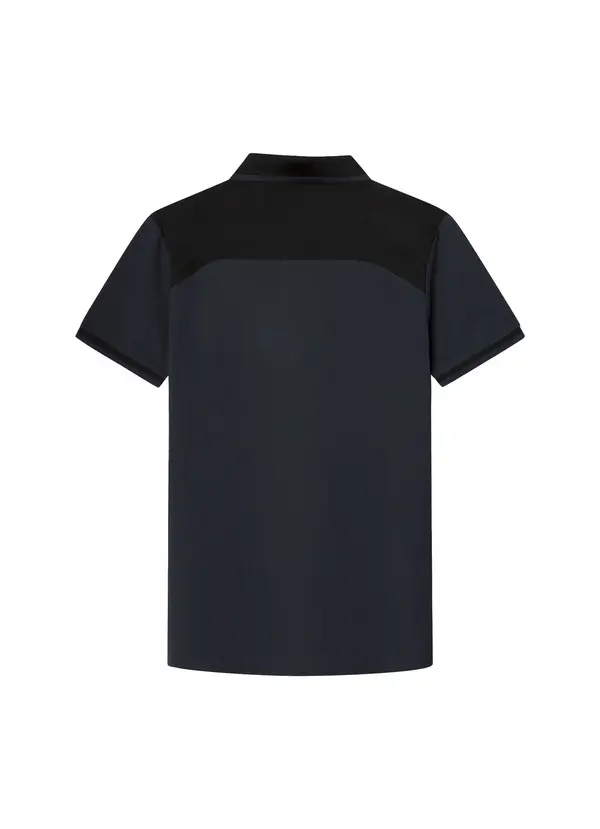 Classic Fit Short Sleeve City Block Polo 1 Image
