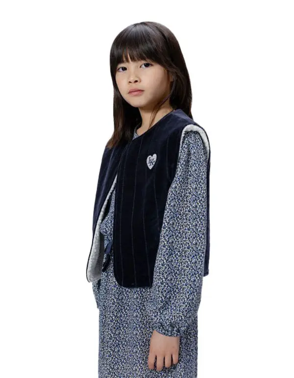 2-in-1 leopard-bow print dress and waistcoat 1 Image