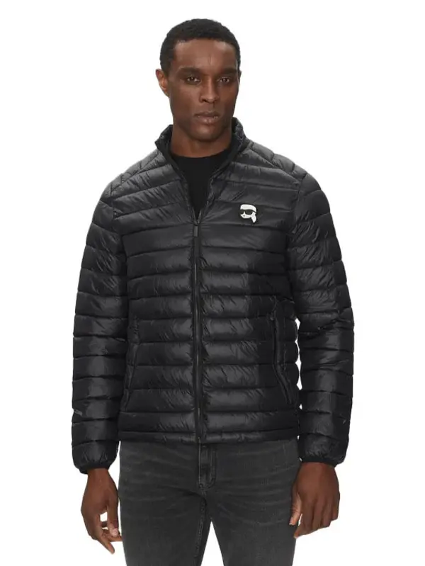 puffer jacket with a chest logo 3 Image