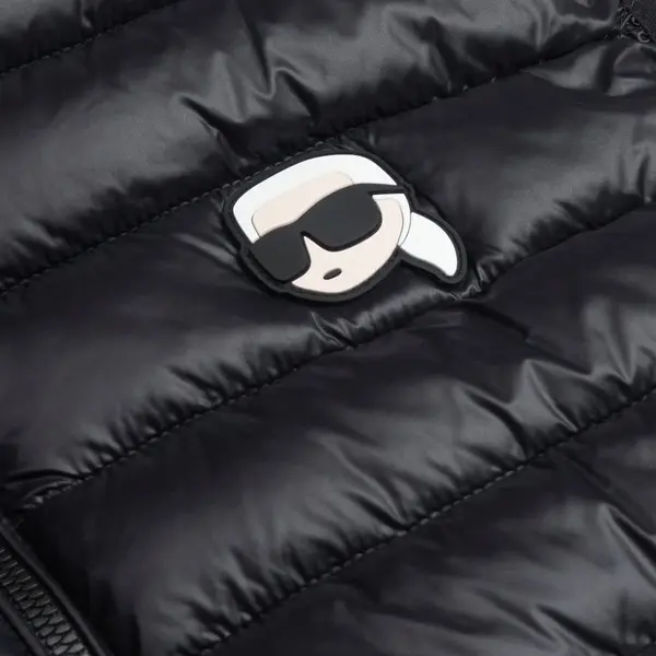 Puffer vest with chest logo 1 Image