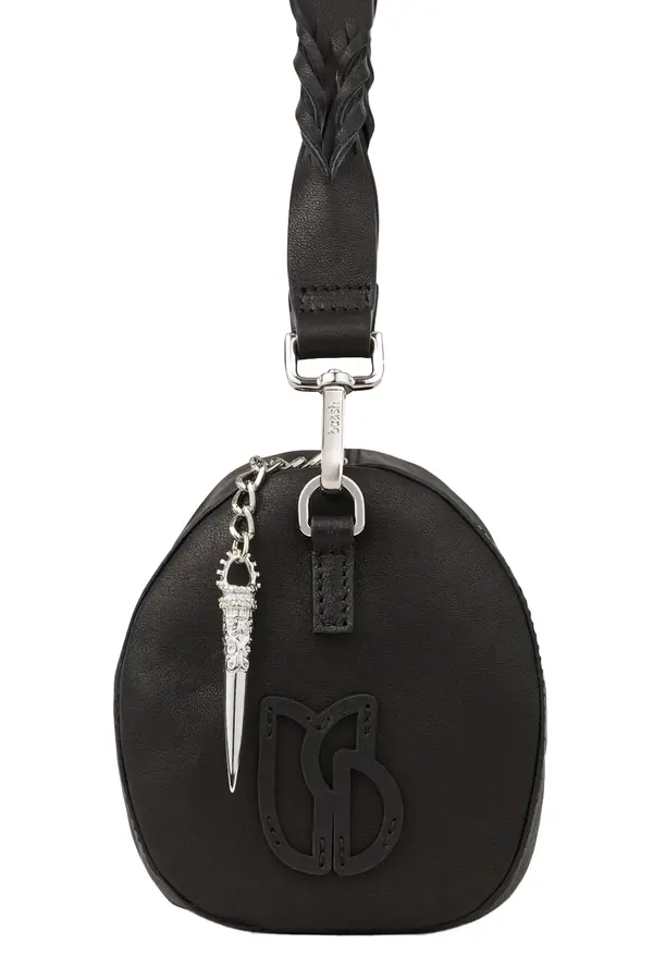 Leather Baguette Shoulder Bag 1 Image