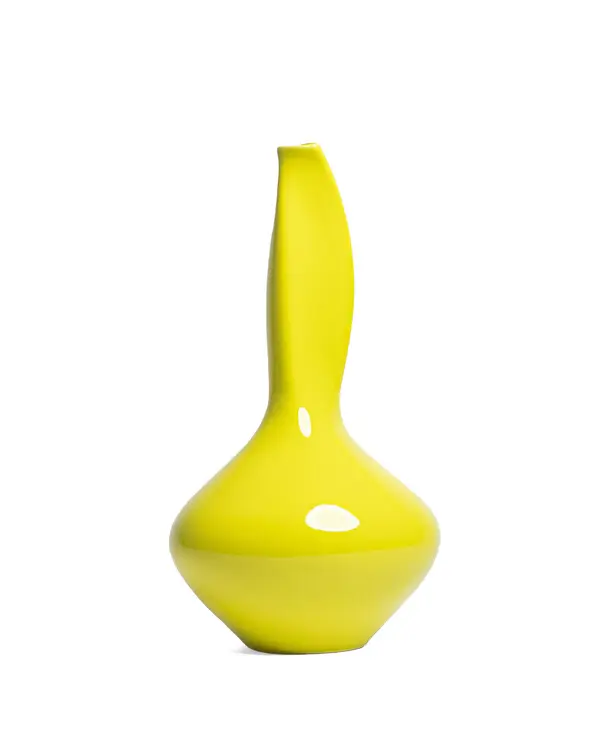 Vase Euphony - Lime Green 1 Image