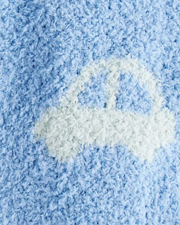 Car Print Plush Blanket 1 Image