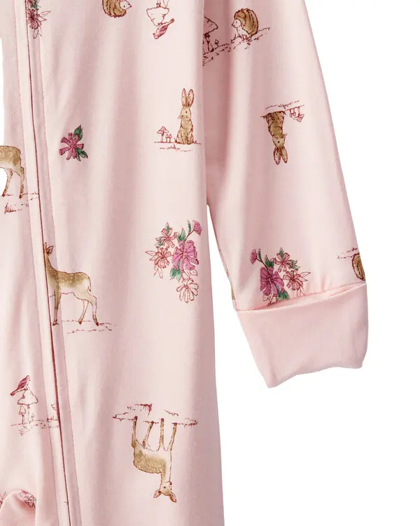 Deer & Floral Print PurelySoft Sleep & Play  3 Image