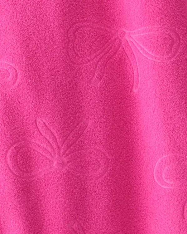 Bow Loose Fit Long-Sleeve 1-Piece Pajamas 1 Image