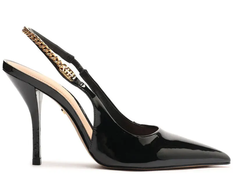 High Heel Patent Leather Pump 2 Image