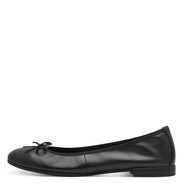 Classic Leather Ballerina with bow 1 Image